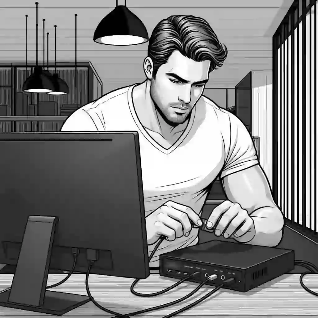 علت وصل نشدن دی وی ار به مانیتور amnify.ir 00