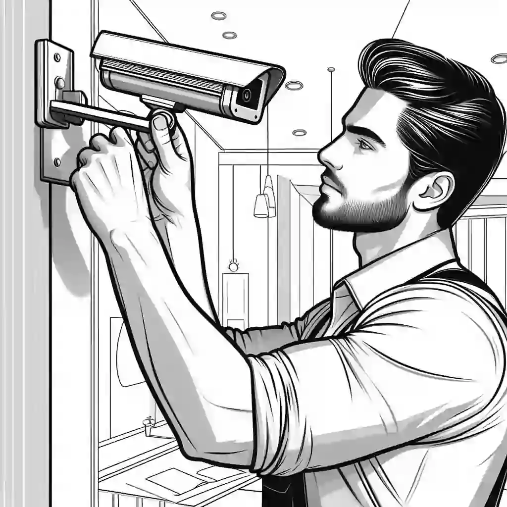 نصب دوربین مدار بسته بدون دی وی ار amnify.ir 00