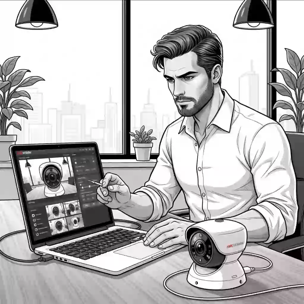 نحوه آی پی دادن به دوربین مدار بسته هایک ویژن amnify.ir 00