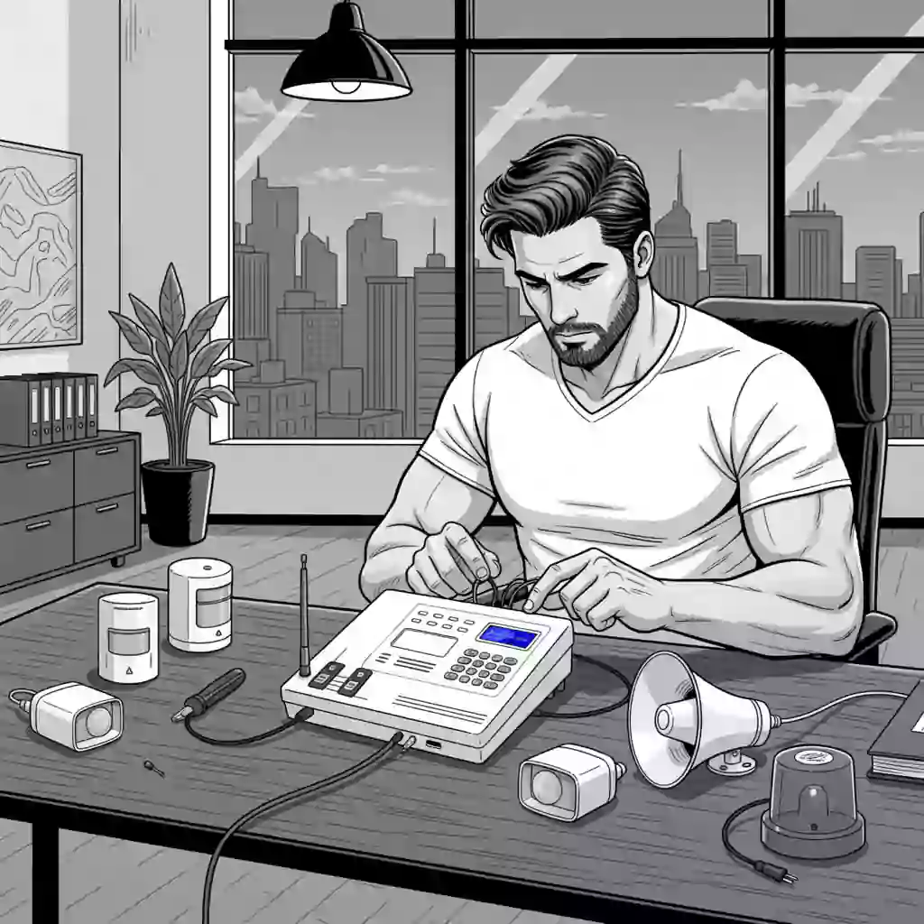 آموزش نصب دزدگیر بی سیم amnify.ir 00